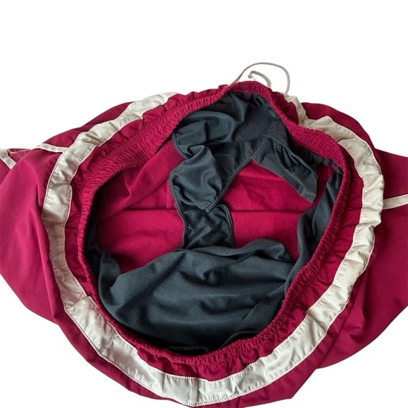 Athleta Women’s Pink and White Shorts Size Large Vintage Style Comfy Vintage - Picture 9 of 12